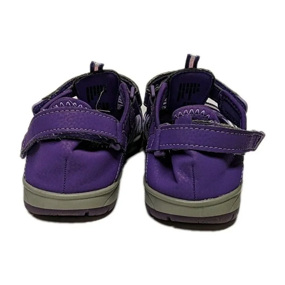 SO Girls Water Sandals 4 M Outdoors Fisherman Wet Shoes Strappy Purple